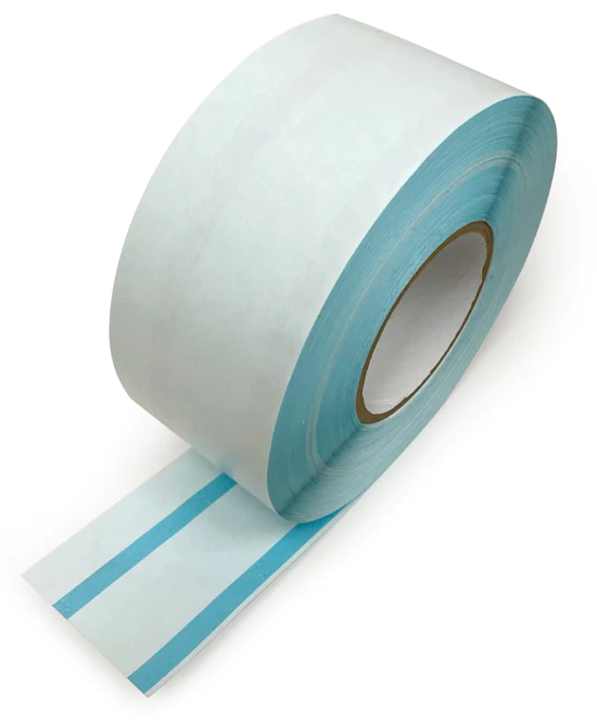 Double sided repulpable tape